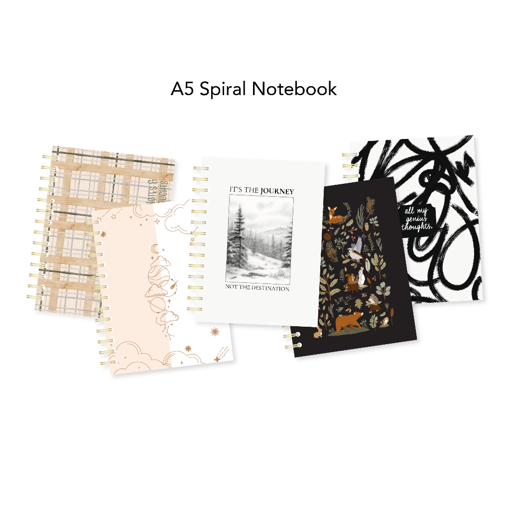 

Paperie Lab - A5 Spiral Notebook