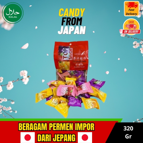 

Permen Jelly Aneka Rasa Buah / Soft Jelly Candy 320 Gr / Halal