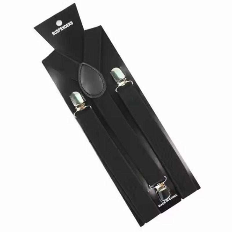 Suspender Pria Dewasa | Suspender Warna Biru Dongker | Suspender Kemeja/Nikahan/Event/Wedding | Tali