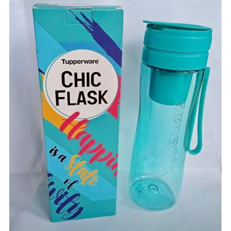 CHIC FLASK 750ML TUPPERWARE/ Botol Kristal Tosca