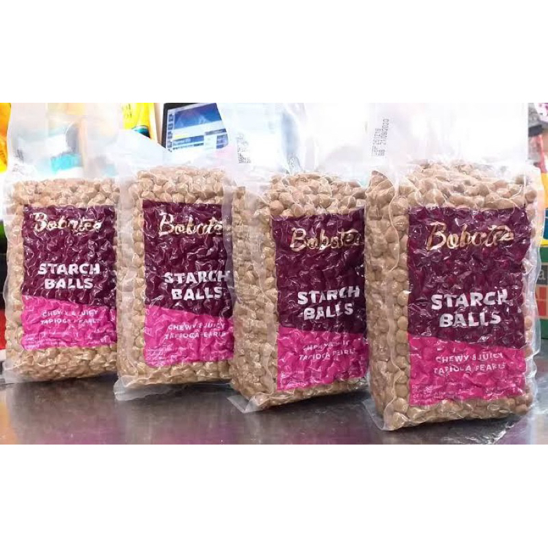 

Bobatee Starch Balls Tapioca Pearls 1 Kg