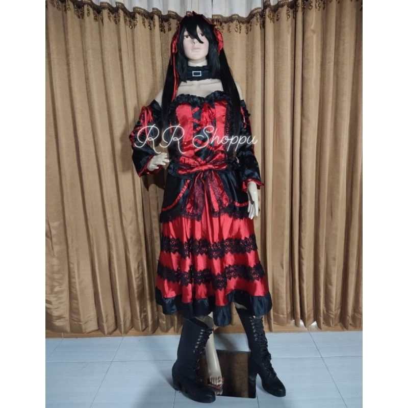 Rental kostum cosplay Kurumi Tokisaki
