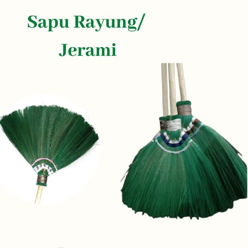 Sapu Lantai Rayung Sapu Jerami Tebal Alami Sapu Rumput Jerami Murah Sapu Rayung