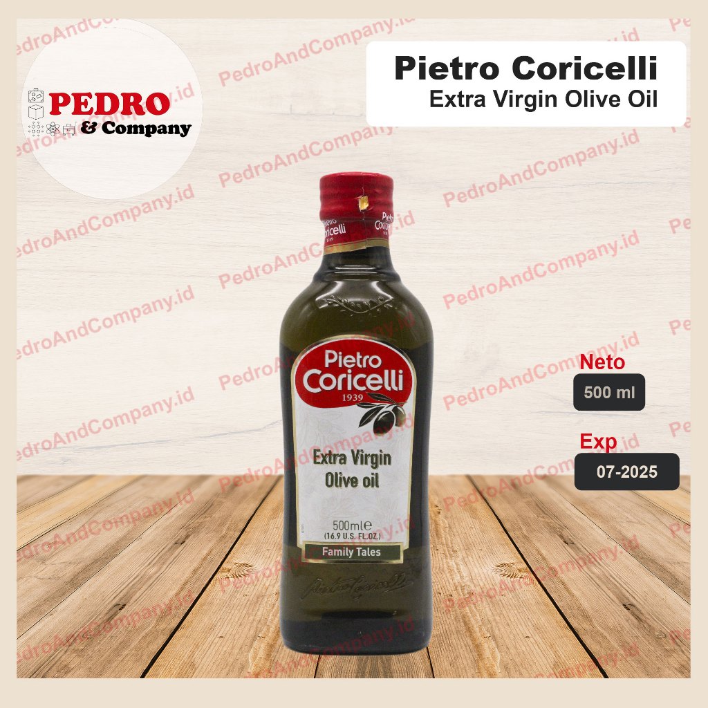 

Pietro coricelli extra virgin olive oil 500 ml - minyak zaitun