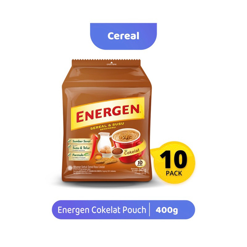 

ENERGEN SEREAL ALL VARIAN /ENERGEN COKLAT / ENERGEN VANILA / ENERGEN KACANG HIJAU OURSHOPNOW
