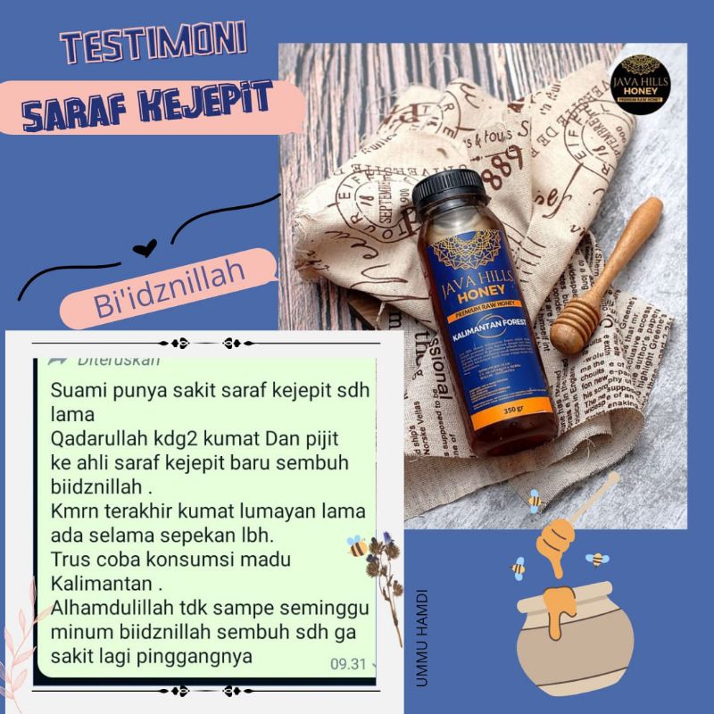 

MADU HUTAN KALIMANTAN MURNI ASLI 100%|MADU JAVA HILLS PREMIUM RAW HONEY
