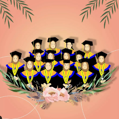 hadiah wisuda ilustrasi wajah