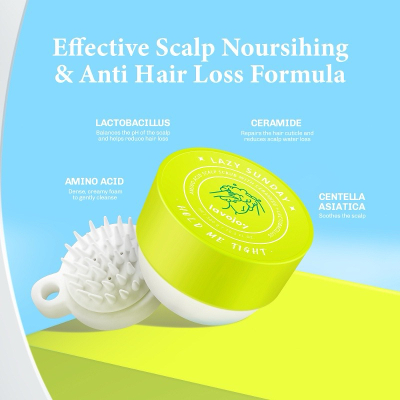 LAVOJOY Hold Me Tight Hair Scalp Scrub Lazy Sunday