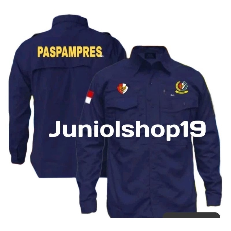 KEMEJA TACTICAL PASPAMPRES SETIA WASPADA/KEMEJA TACTICAL M-TEX PASPAMPRES FULL BORDIR/KEMEJA COSTUM 