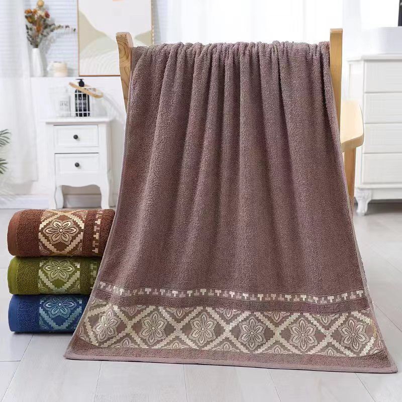 handuk dewasa jumbo list wajik 80x160 cm,handuk dewasa jumbo