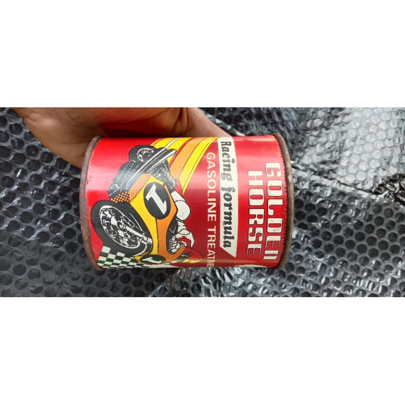 kaleng oli lawas kaleng oli jadul kaleng oli Golden horse