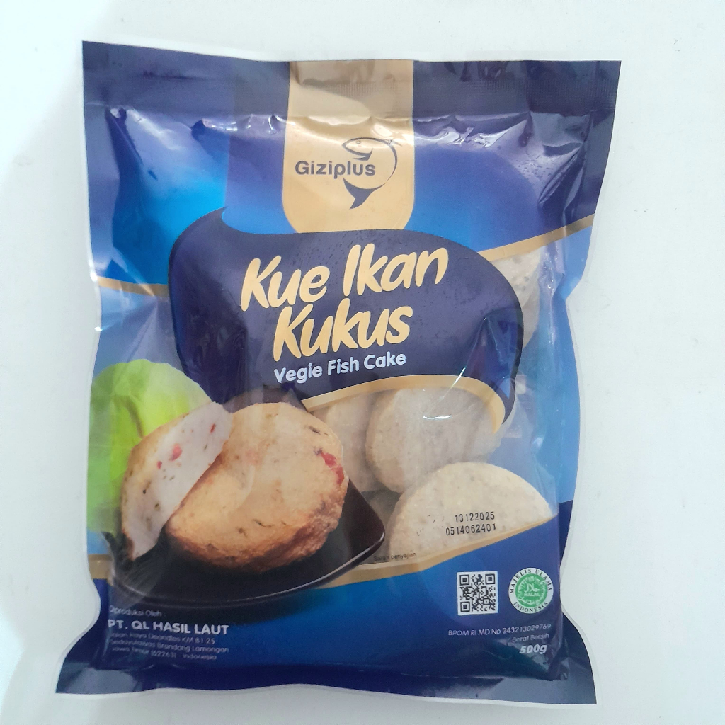 

GIZIPLUS vegie fish cake 20gr 500gr