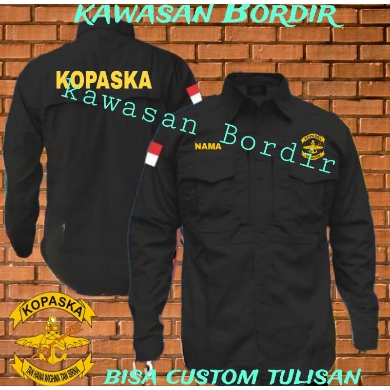 Terbaru kemeja tactikal Kopaska baju tactikal Kopaska seragam tactikal Kopaska kemeja mtac KOPASKA s