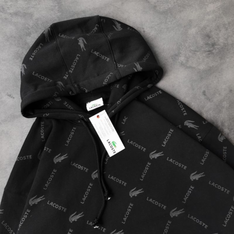 HOODIE LACOSTE MONOGRAM L & XL