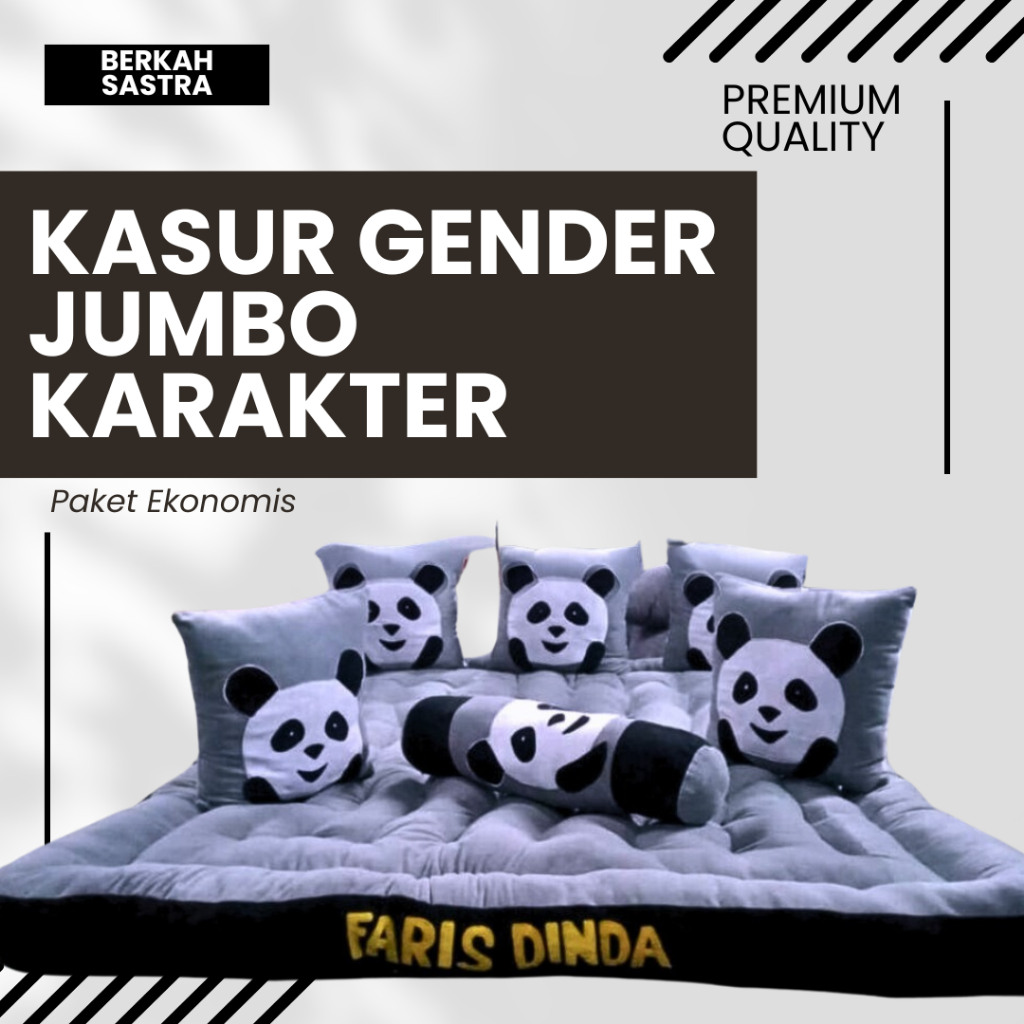 PREMIUM Kasur Gender Karakter ukuran 180x140x20 cm ONGKIR TERMURAH
