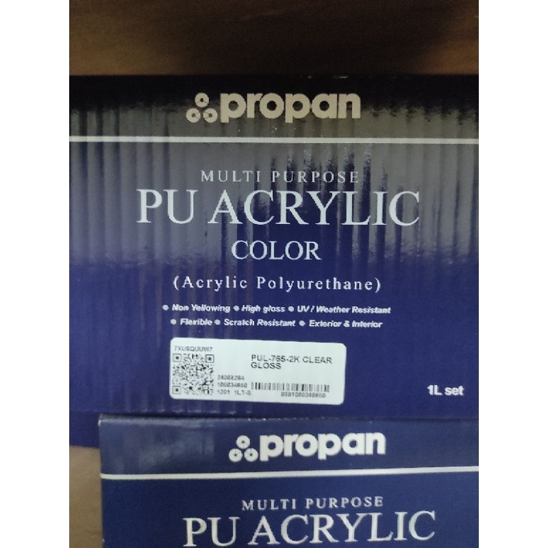 propan clear gloss / propan pu 765 clear gloss 1liter/set