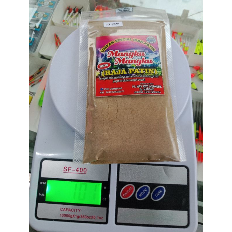 umpan pelet mangku raja patin
