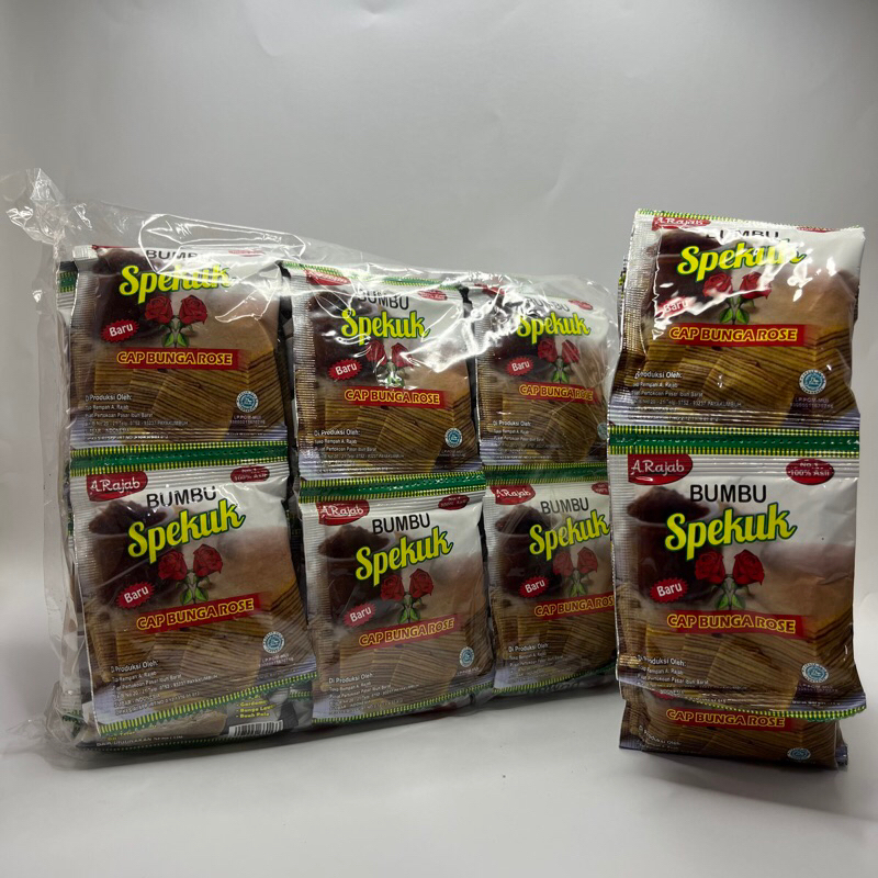 

BUMBU SPEKUK CAP BUNGA ROSE 10gr (1PAK)