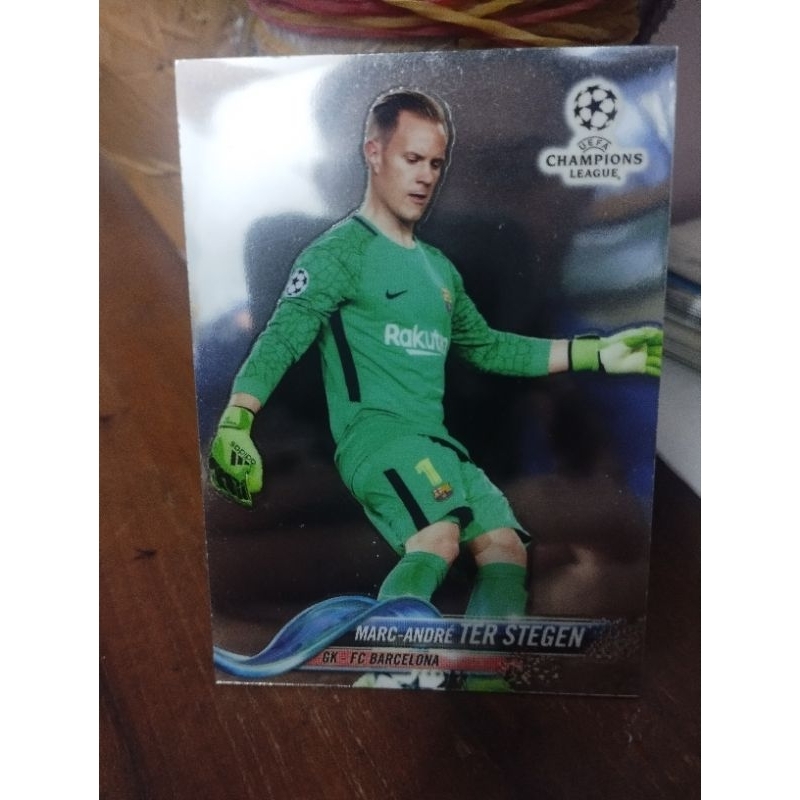 Kartu Barca Topps Chrome UCL