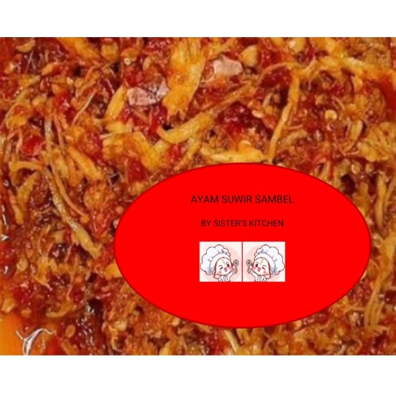 

ayam suwir sambel pedas manis