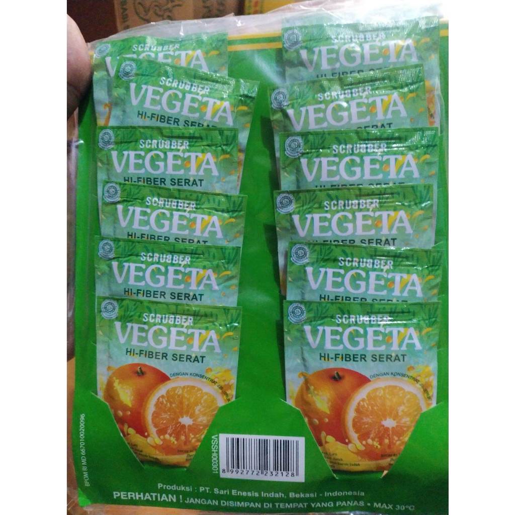 

VEGETA JERUK SCRUBBER HANGER 12 SACHET