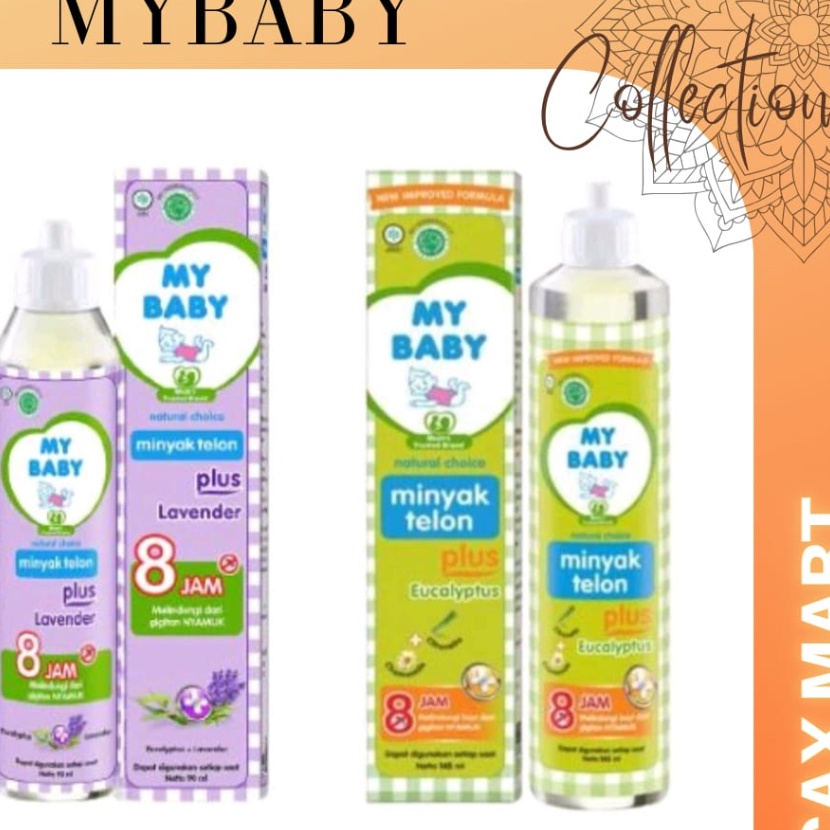 

Terbatas MY BABY Minyak Telon Plus Eucalyptus Lavender 6ml 9ml 15ml