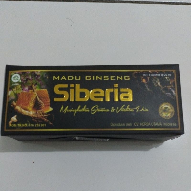 

Madu siberia isi 5sachet
