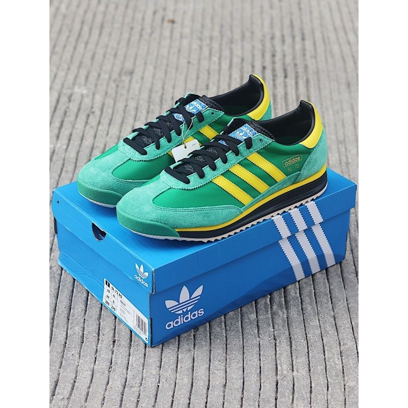 ADIDAS SL 72 RS GREEN YELLOW JAMAICA