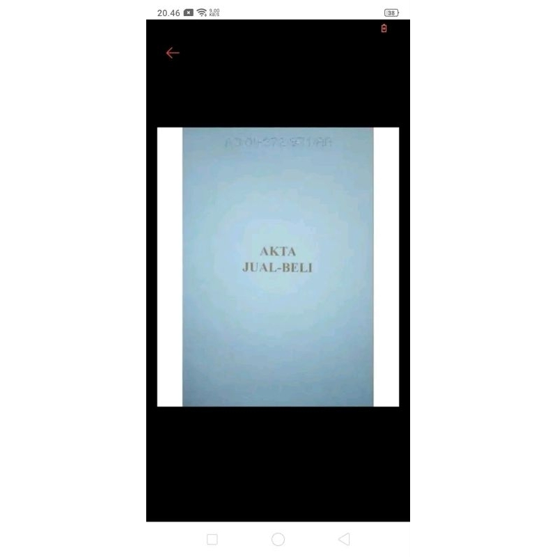 

blangko akte jual beli