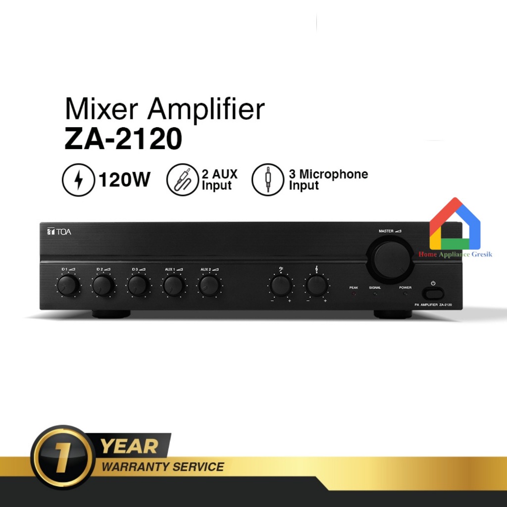 TOA ZA 2120 Mixer Amplifier 120 W / Amplifier Toa ZA-2120