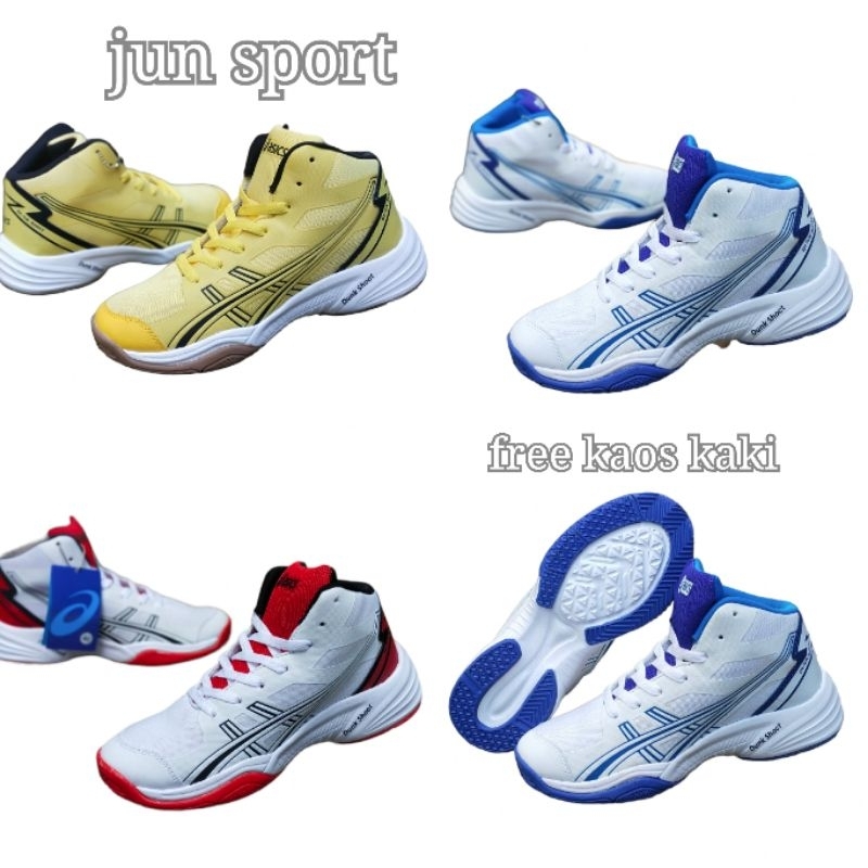 sepatu voli asic dunk shoot sepatu pria sepatu tenis terlaris