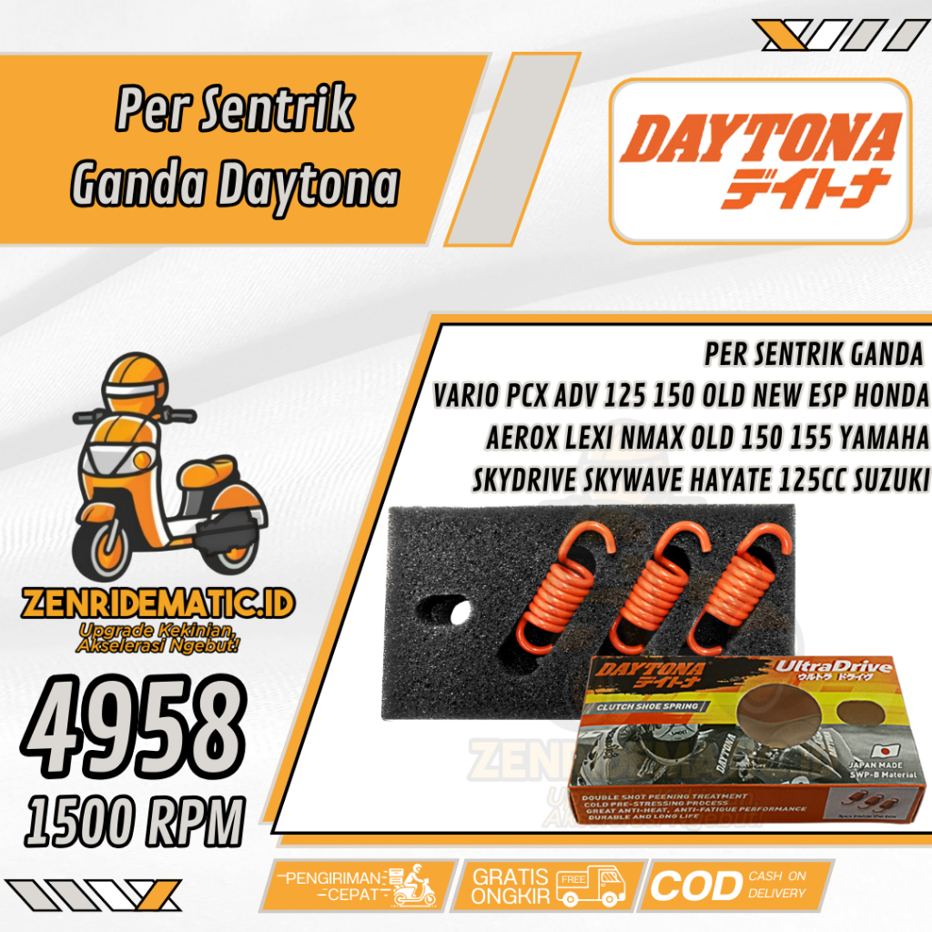 Per Sentrik Kampas Ganda Kopling Aerox Nmax Lexi Vario PCX ADV OLD NEW LED 125 150 155 Spin Skydrive