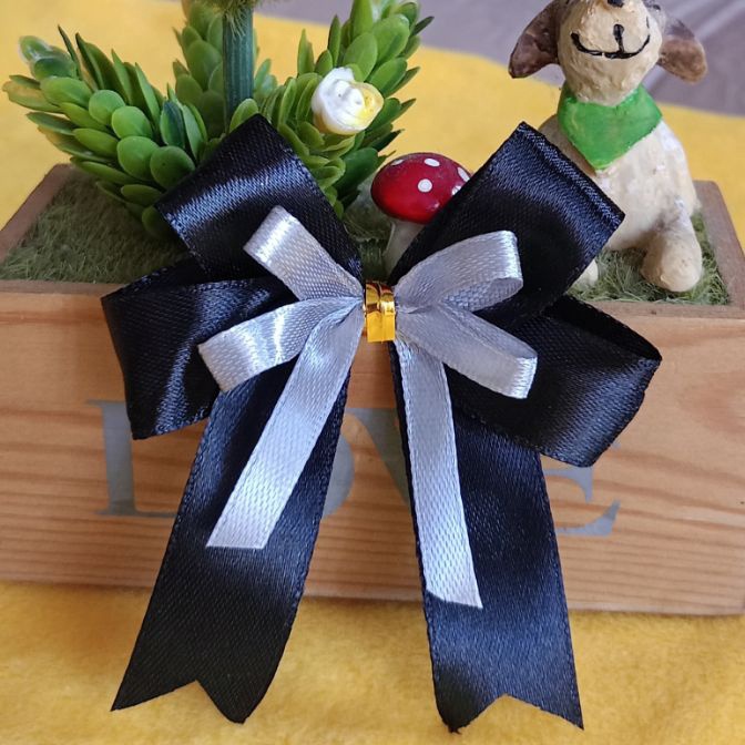 

HJ6 pita souvernir kupukupu 2cm double pita perpack isi 25pcs