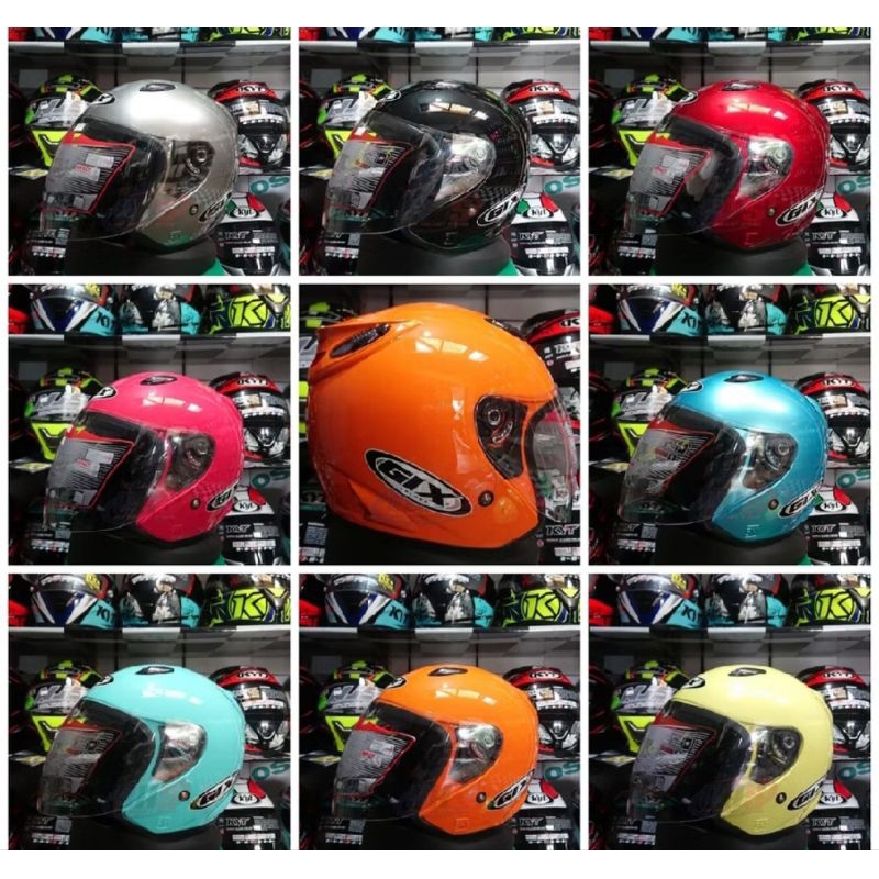 HELM GIX CENTRO PULL WARNA ORIGINAL