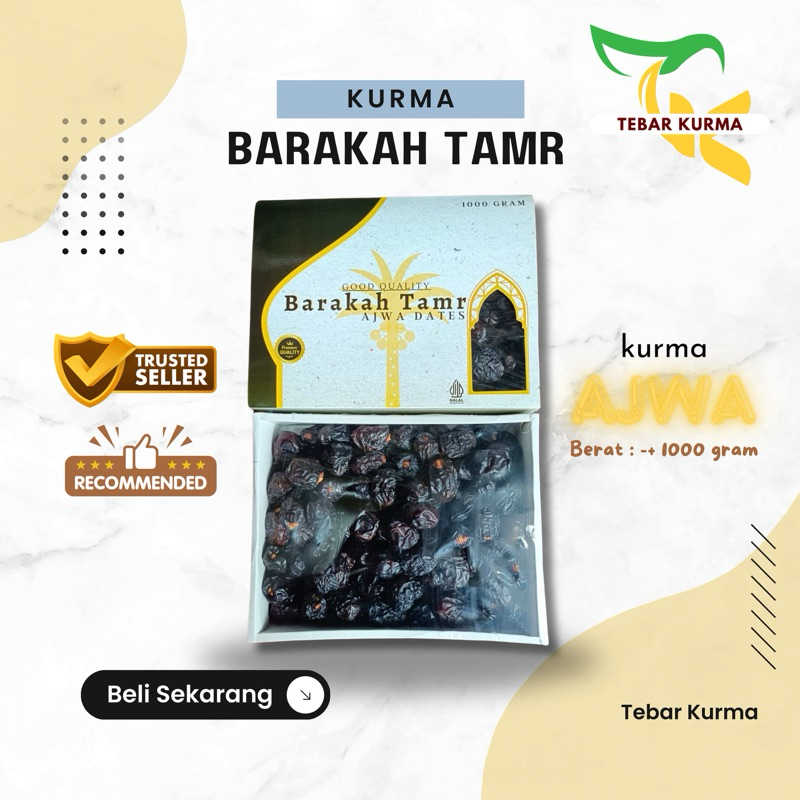 

Kurma Ajwa Madinah 1 kg premium quality