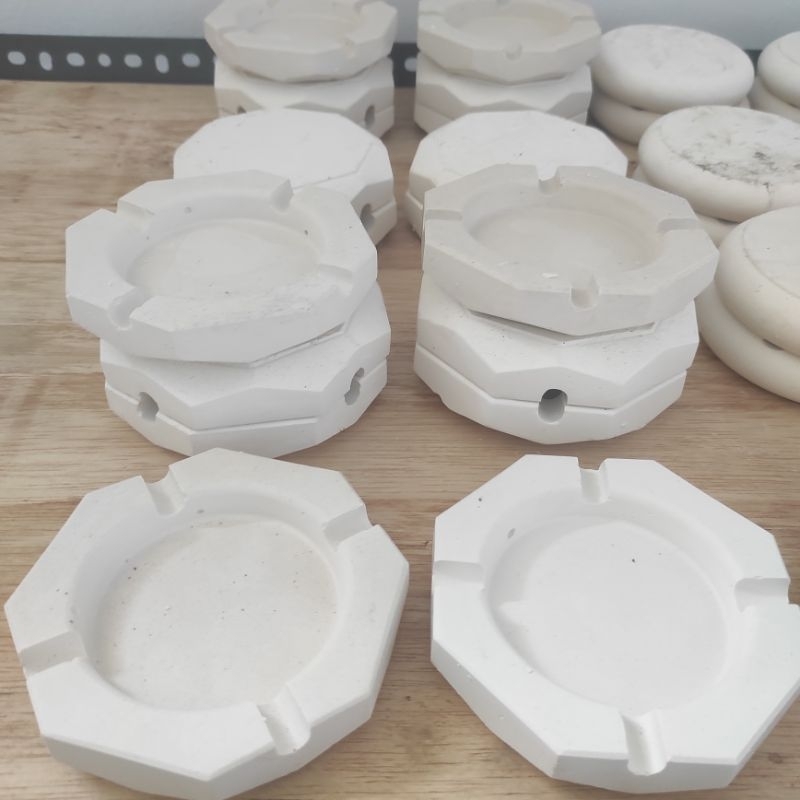 SOUVENIR SOVENIR PERNIKAHAN ASBAK OKTAGON UNIK AESTHETIC MURAH / HAMPERS PERNIKAHAN