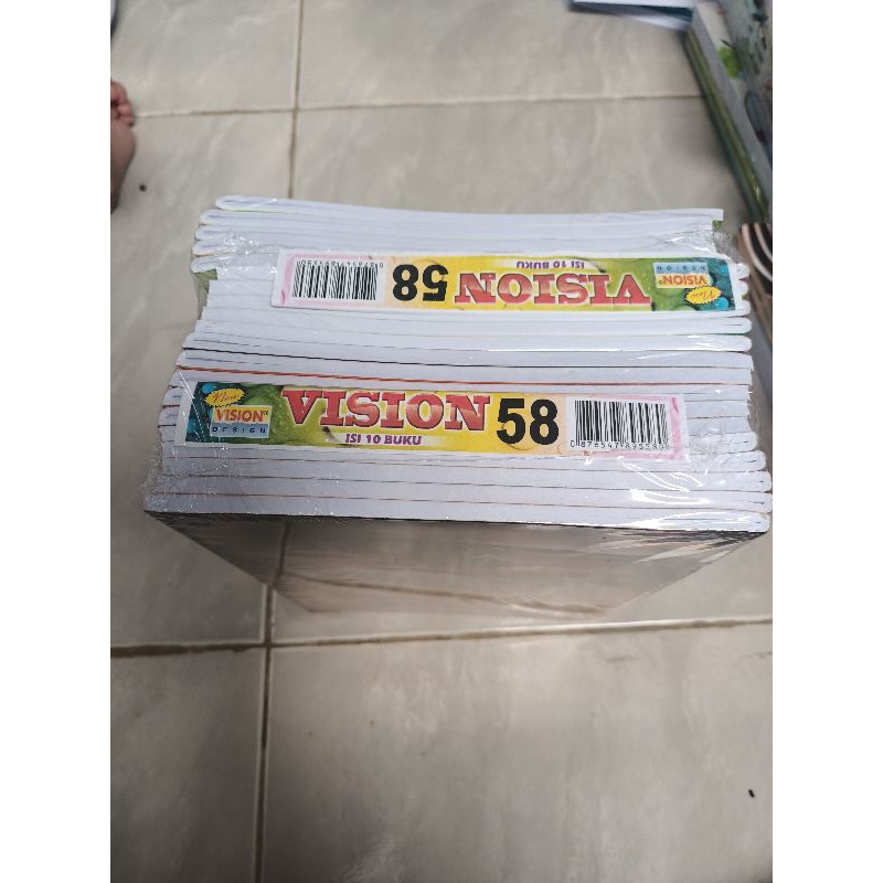 

Buku tulis Vision 58 lembar
