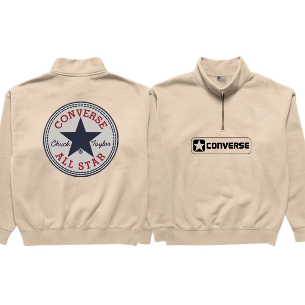 Jaket Rugby Sweater Halfzip Vintage Switer Pria Wanita Original Distro Hipokrit | Switer Rugby Conve