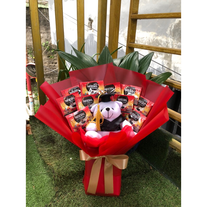 Buket Wisuda Kopi Nescafe/ Buket Wisuda