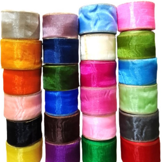 

Langka Pita Organdi 2inc 2pyards Pingir Mas