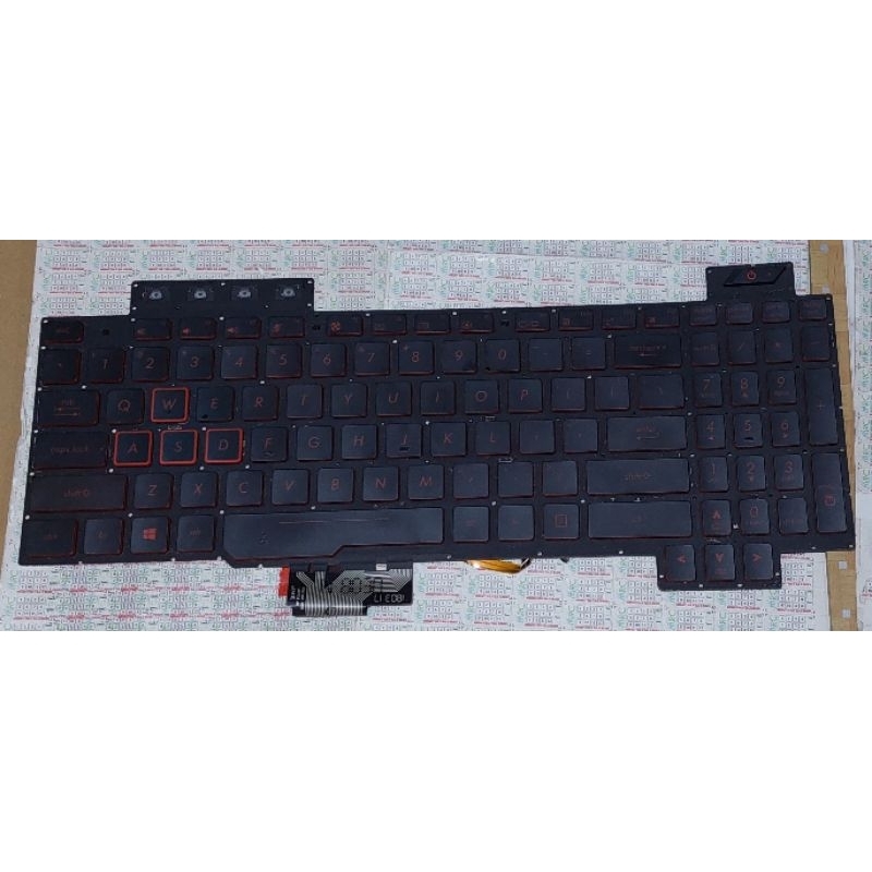 keyboard Asus TUF Gaming FX504 FX504GD FX504GE FX504GM series. X504
