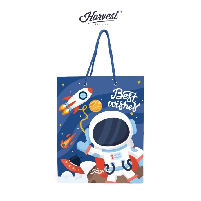 

DIJAMIN ORI Paper Bag Ulang Tahun Birthday Harvest Funland M Astro