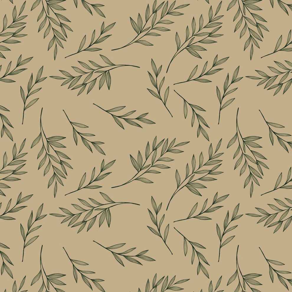 

READY STCOK Kertas Kado Harvest Wrapping Paper Brown Craft Leaves