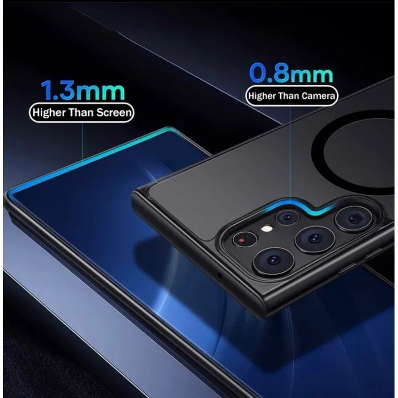 best deals ori 100% case magsafe hybird black matte edition samsung s20 fe s21 fe s23 fe s22 s22+