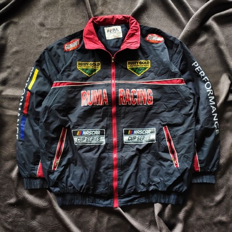 jaket vintage racing nascar SECOND TRHIFT ORIGINAL