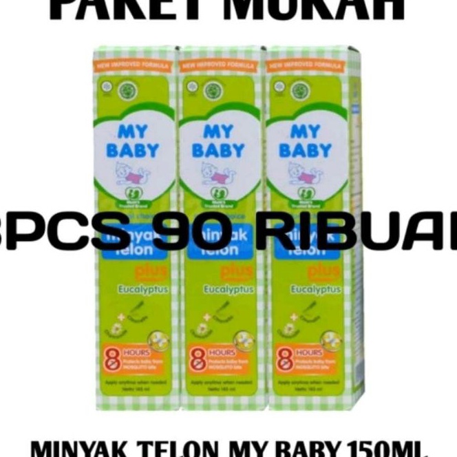 

HJ6 MURAH 3pcs TELON JUMBO MY BABY 15 ml