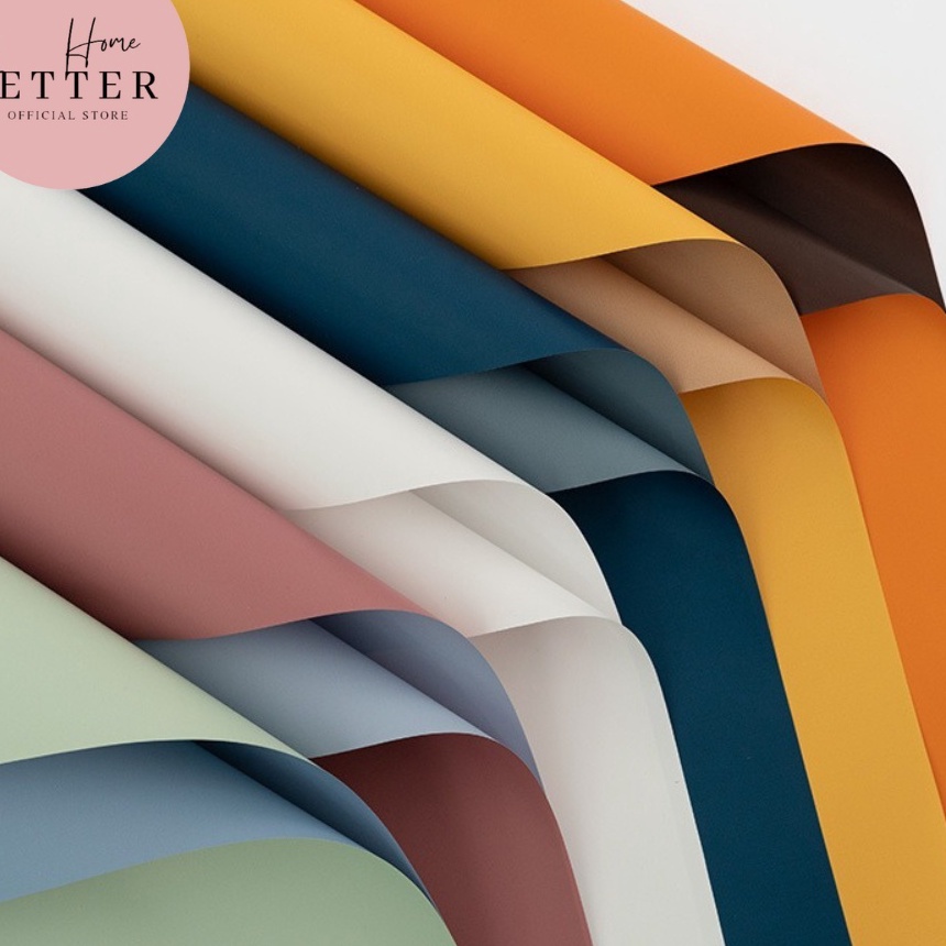 

Wow Better Home 2 LEMBAR UK 55x55cm Flower Wrapping Waterproof 2 Color EMYAA BIG