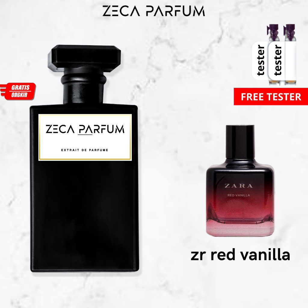 Zara Red Vanilla - Parfum Wanita Pria Tahan Lama Aroma Manis Lembut Fresh Inspired By Zc | Minyak Wa