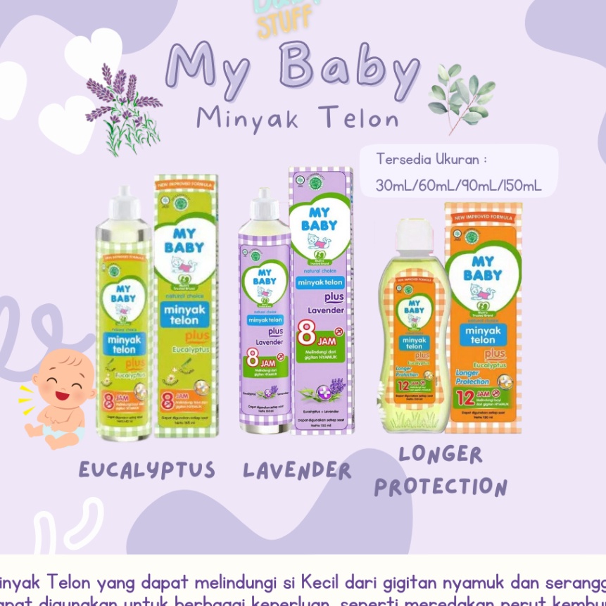 

Terbatas My Baby Minyak Telon Plus Baby Oil