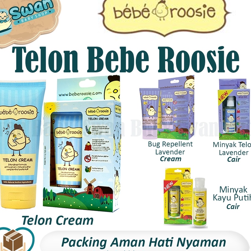 

HJ6 Bebe Roosie Telon TELON CREAM BEBE ROOSIE Telon Bebe Rosie BUG REPELLENT
